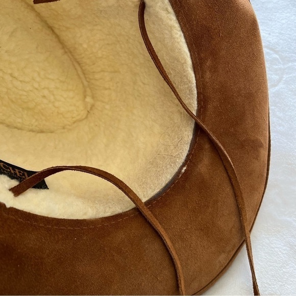 VINTAGE Henschel Faux Suede Western Hat - Picture 5 of 6